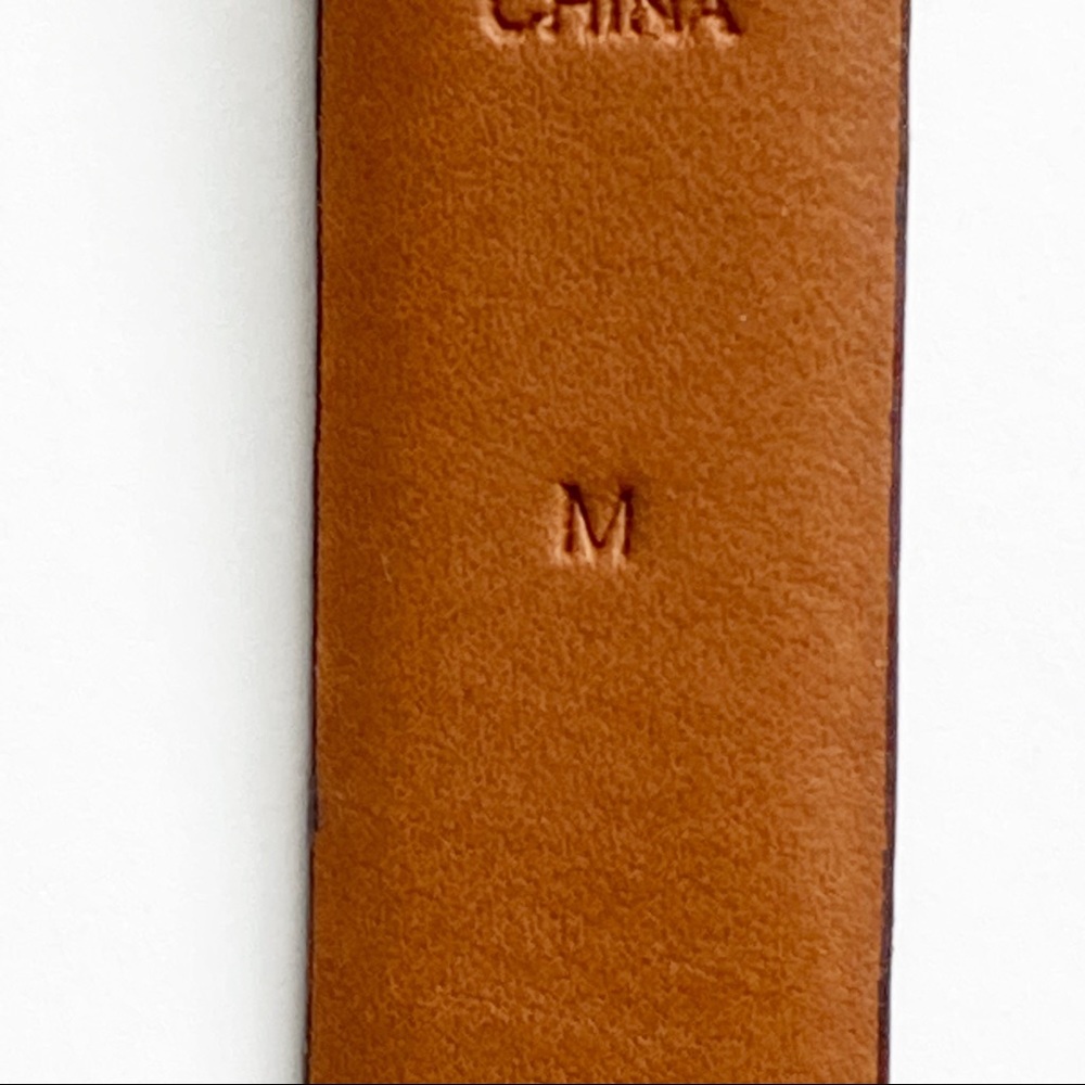 Ralph Lauren Italian Leather Alligator Embossed Belt - Picture 9 of 9